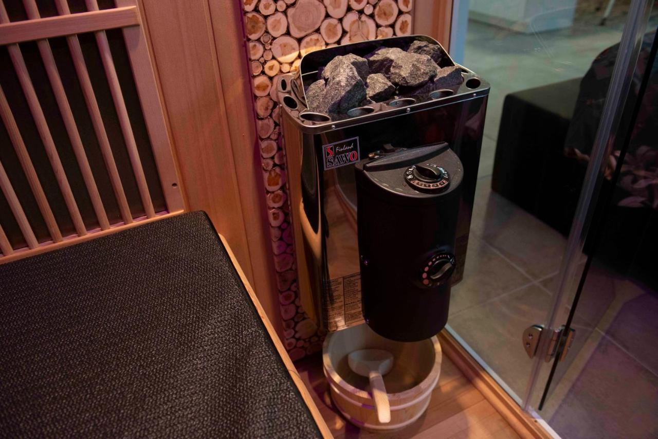 StudioBeerse met Sauna Zwembad en Spa Appartement Buitenkant foto