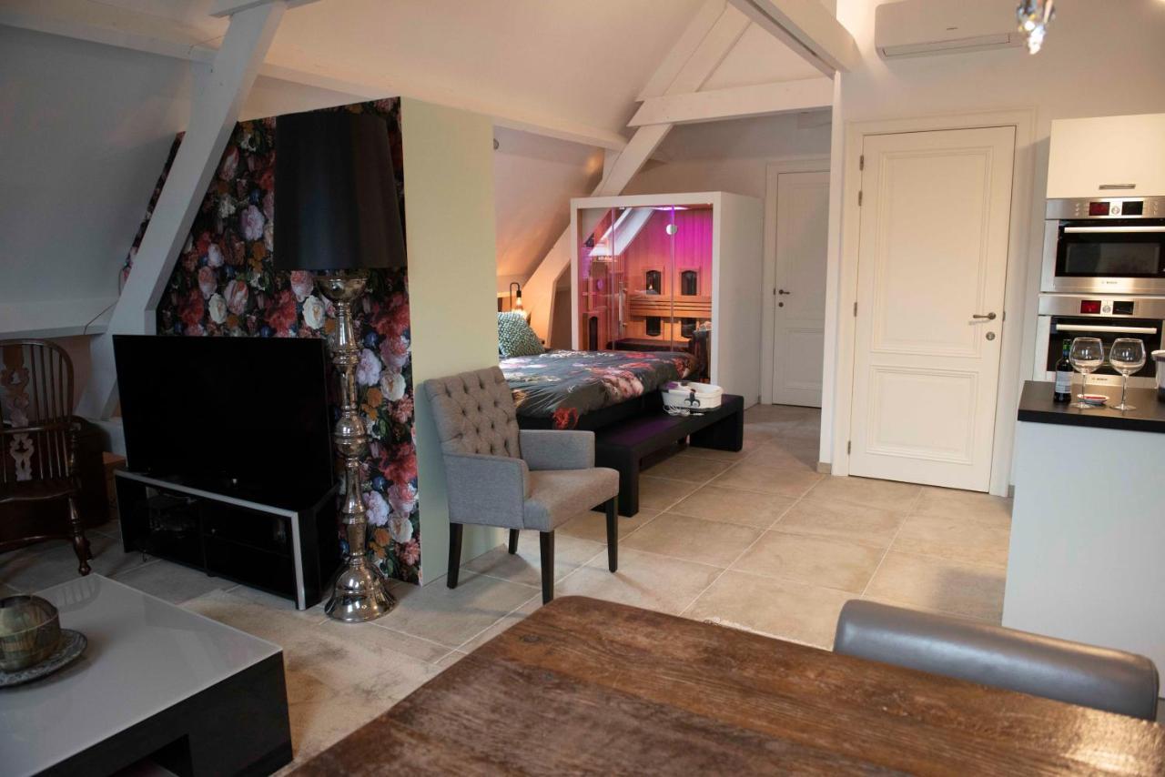 StudioBeerse met Sauna Zwembad en Spa Appartement Buitenkant foto